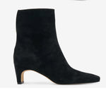 Load image into Gallery viewer, The Snip Toe Bootie with Back V Cutout in Black
