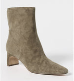 Load image into Gallery viewer, The Snip Toe Bootie with Back V Cutout in Olive
