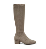 Load image into Gallery viewer, The Block Heel Stretch Tall Boot in Taupe
