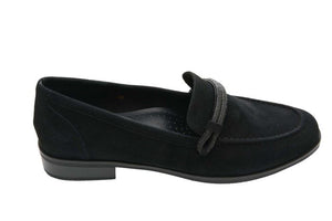 The Pave Loafer in Black