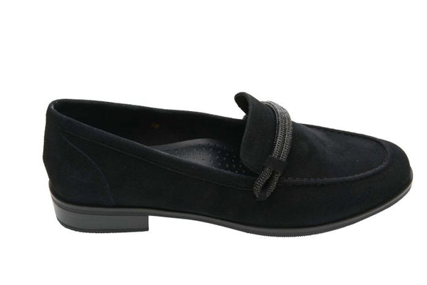 The Pave Loafer in Black – Shoes 'N' More
