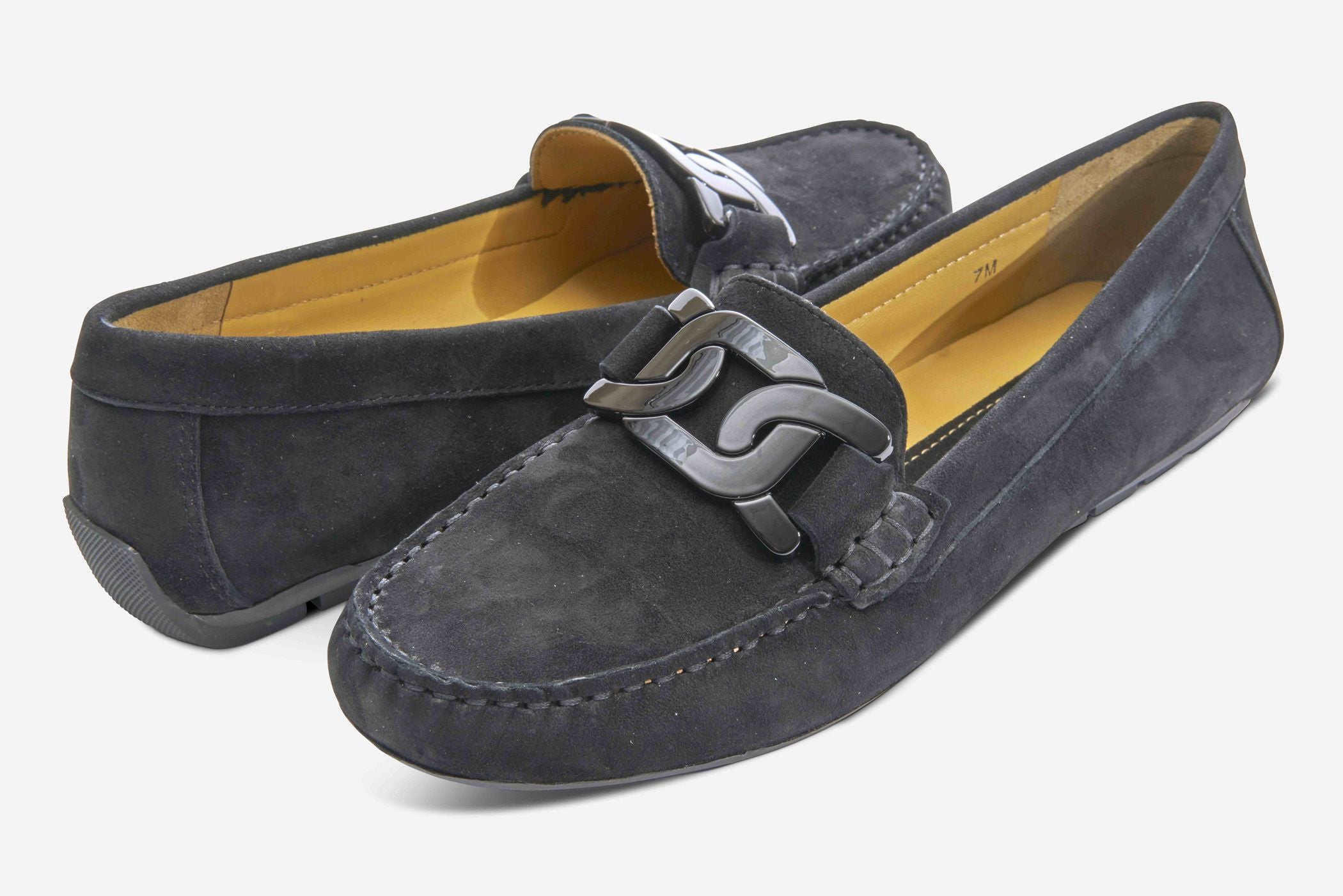 The Link Bit Driving Loafer in Black