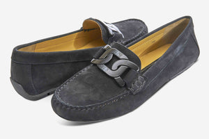The Link Bit Driving Loafer in Black