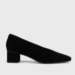 Load image into Gallery viewer, The High Cut Pump in Black
