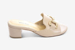 Load image into Gallery viewer, The Bit Slide Sandal in Light Taupe
