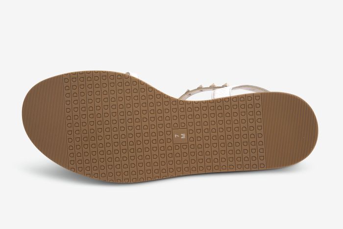 The Pyramid Stud Comfort Sandal in Shell