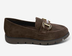 Load image into Gallery viewer, The Enamel Bit Comfort Loafer in Brown
