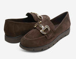 Load image into Gallery viewer, The Enamel Bit Comfort Loafer in Brown
