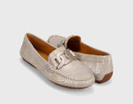 Load image into Gallery viewer, The Link Bit Driving Loafer in Champagne Boro
