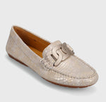 Load image into Gallery viewer, The Link Bit Driving Loafer in Champagne Boro
