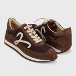 Load image into Gallery viewer, The Retro Lace Sneaker in Brown
