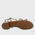 Load image into Gallery viewer, The Pyramid Stud Sandal in Pearl
