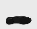 Load image into Gallery viewer, The Quilted Tab Loafer with Enamel Rings in Black
