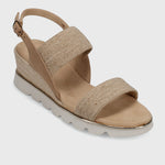 Load image into Gallery viewer, The Sport Bottom Espadrille in Natural
