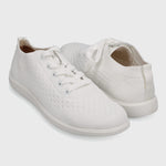 Load image into Gallery viewer, The Knit Sneaker in White
