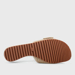 Load image into Gallery viewer, The Buckle Slide Sandal in Natural White
