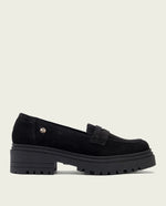 Load image into Gallery viewer, The Lug Loafer in Black

