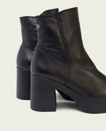 Load image into Gallery viewer, The Platform Bootie in Black
