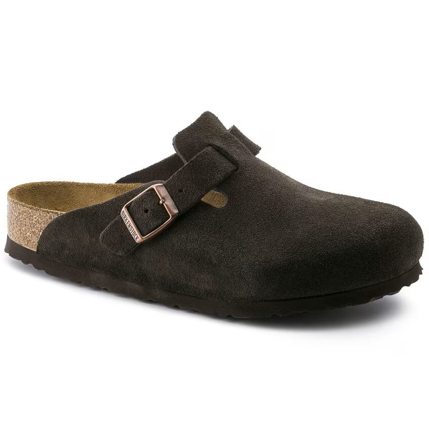 Boston Soft Footbed - The Birkenstock Clog in Mocha