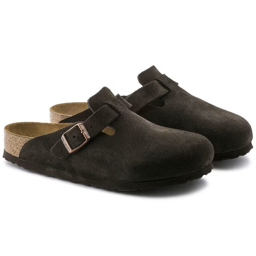 Boston Soft Footbed - The Birkenstock Clog in Mocha