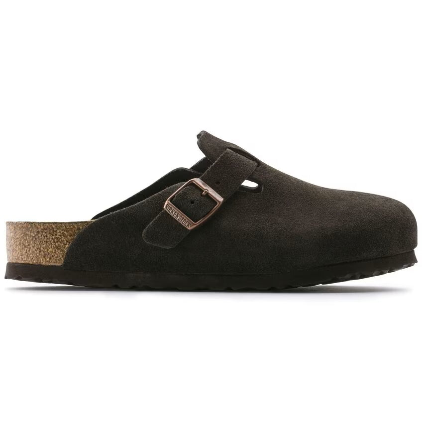 Boston Soft Footbed - The Birkenstock Clog in Mocha