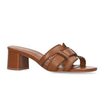 Load image into Gallery viewer, The Scallop Edge Sandal in Cuero
