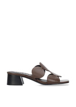 Load image into Gallery viewer, The Circle Slide Sandal in Marron
