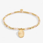 Load image into Gallery viewer, The July Birthstone Stretch Bracelet in Sunstone
