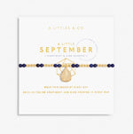 Load image into Gallery viewer, The September Birthstone Stretch Bracelet in Lapis Lazuli

