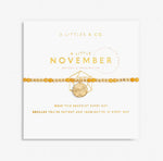 Load image into Gallery viewer, The November Birthstone Stretch Bracelet in Yellow Quartz
