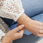 Load image into Gallery viewer, The Marvelous Mom Bracelet in Gold
