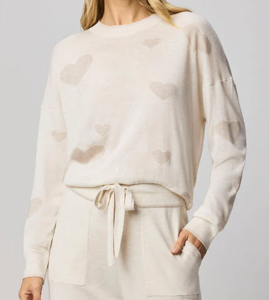 The Heart Sweater in Oak