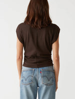 Load image into Gallery viewer, The Sleeveless Mock Neck Tee in Java
