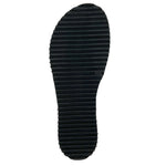 Load image into Gallery viewer, The Pleated Comfort Slide in Black
