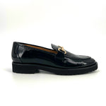 Load image into Gallery viewer, The Classic Bit Lug Loafer in Black Patent
