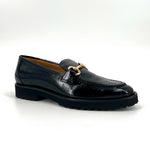 Load image into Gallery viewer, The Classic Bit Lug Loafer in Black Patent
