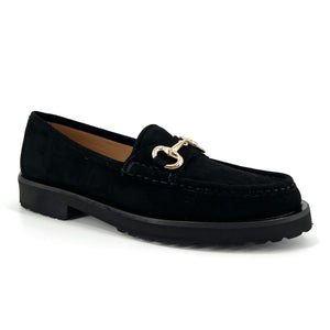 The Classic Bit Lug Loafer in Black