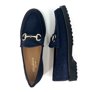 The Classic Bit Lug Loafer in Navy