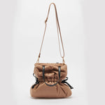 Load image into Gallery viewer, The Nylon Cinch Crossbody in Tan
