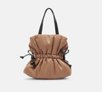 Load image into Gallery viewer, The Nylon Cinch Crossbody in Tan
