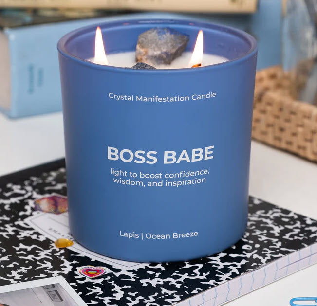 The Boss Babe Candle in Ocean Breeze