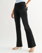 Load image into Gallery viewer, The Scissor Cut Flare in Washed Black
