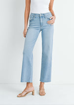 Load image into Gallery viewer, The Slim Palazzo in Light Denim
