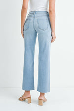 Load image into Gallery viewer, The Slim Palazzo in Light Denim
