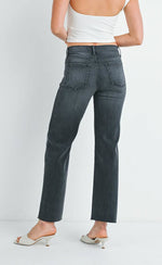 Load image into Gallery viewer, The Slim Palazzo in Washed Grey
