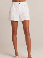 Load image into Gallery viewer, The Tencel Pull on Short in White

