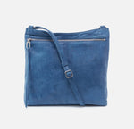 Load image into Gallery viewer, The Leather Wash Crossbody in Cobalt
