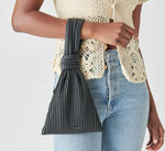 Load image into Gallery viewer, The Accordian Wristlet in Black
