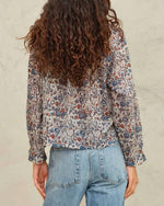 Load image into Gallery viewer, The Long Sleeve Top in Indigo Rust
