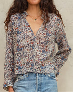 Load image into Gallery viewer, The Long Sleeve Top in Indigo Rust
